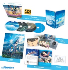 Les Enfants du temps (2019) de Makoto Shinkai - Edition Collector Limitée - CD Audio + Livret - Packshot Blu-ray 4K Ultra HD