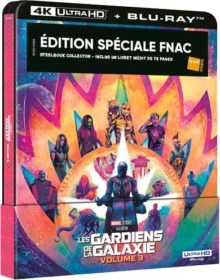 Les Gardiens de la galaxie Vol.3 (2023) de James Gunn - Édition Spéciale Fnac Steelbook - Packshot Blu-ray 4K Ultra HD