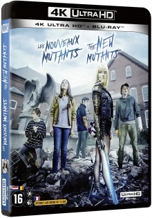 Les Nouveaux Mutants (2020) de Josh Boone – Packshot Blu-ray 4K Ultra HD