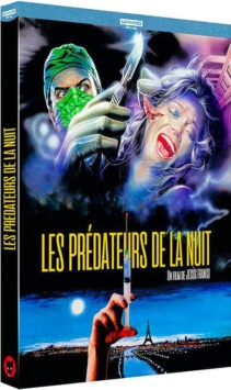 Les Prédateurs de la nuit (1987) de Jesús Franco - Packshot Blu-ray 4K Ultra HD