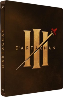 Les Trois Mousquetaires : D’Artagnan (2023) de Martin Bourboulon - Édition boîtier Steelbook - Packshot Blu-ray 4K Ultra HD
