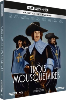 Les Trois Mousquetaires (1973) de Richard Lester - Packshot Blu-ray 4K Ultra HD