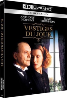 Les Vestiges du jour (1993) de James Ivory - Packshot Blu-ray 4K Ultra HD