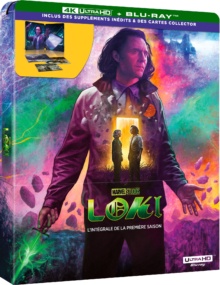 Loki - Saison 1 - Édition Boîtier SteelBook - Packshot Blu-ray 4K Ultra HD