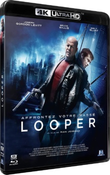 Looper (2012) de Rian Johnson - Packshot Blu-ray 4K Ultra HD