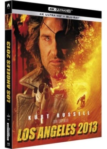 Los Angeles 2013 (1996) de John Carpenter - Édition Limitée - Packshot Blu-ray 4K Ultra HD