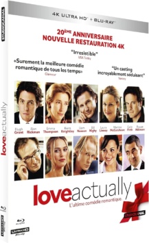 Love Actually (2003) de Richard Curtis - Packshot Blu-ray 4K Ultra HD