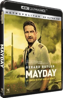 Mayday (2023) de Jean-François Richet - Packshot Blu-ray 4K Ultra HD