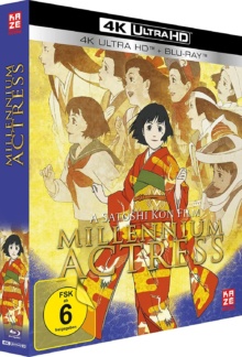 Millennium Actress (2001) de Satoshi Kon - Édition Limitée - Packshot Blu-ray 4K Ultra HD