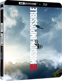 Mission : Impossible - Dead Reckoning Partie 1 (2023) de Christopher McQuarrie - Édition Boîtier Steelbook - Packshot Blu-ray 4K Ultra HD