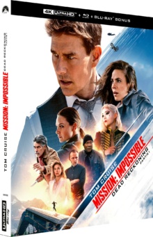 Mission : Impossible – Dead Reckoning Partie 1 (2023) de Christopher McQuarrie - Packshot Blu-ray 4K Ultra HD