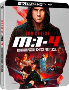 Mission : Impossible 4 : Protocole fantôme (2011) de Brad Bird - Édition SteelBook Limitée - Packshot Blu-ray 4K Ultra HD
