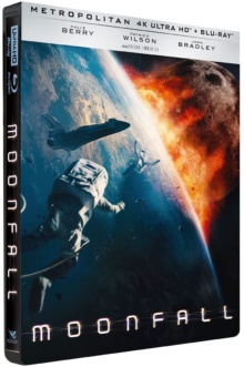 Moonfall (2022) de Roland Emmerich – Édition boîtier SteelBook – Packshot Blu-ray 4K Ultra HD