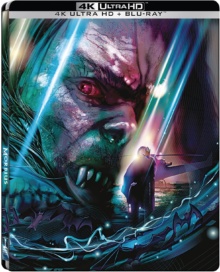 Morbius (2022) de Daniel Espinosa - Édition boîtier SteelBook - Packshot Blu-ray 4K Ultra HD