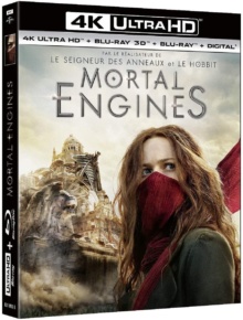 Mortal Engines (2018) de Christian Rivers – Packshot Blu-ray 4K Ultra HD