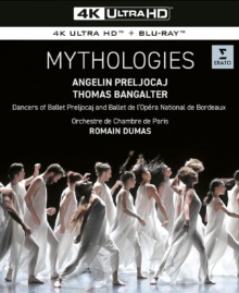 Mythologies (2022) de Thomas Bangalter, Angelin Preljocaj, Romain Dumas - Packshot Blu-ray 4K Ultra HD