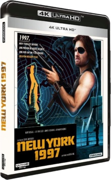 New York 1997 (1981) de John Carpenter - Packshot Blu-ray 4K Ultra HD