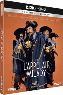 On l’appelait Milady (1974) de Richard Lester - Packshot Blu-ray 4K Ultra HD