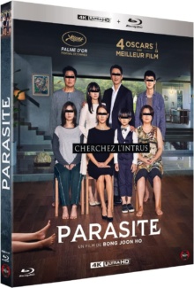 Parasite (2019) de Bong Joon-ho - Packshot Blu-ray 4K Ultra HD