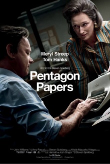 Pentagon Papers (2017) de Steven Spielberg - Affiche