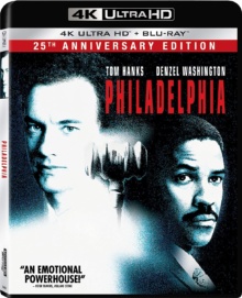 Philadelphia (1993) de Jonathan Demme - Packshot Blu-ray 4K Ultra HD