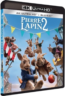 Pierre Lapin 2 : Panique en ville (2021) de Will Gluck – Packshot Blu-ray 4K Ultra HD