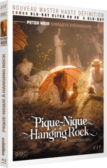Pique-nique à Hanging Rock (1975) de Peter Weir - Édition limitée - Packshot Blu-ray 4K Ultra HD