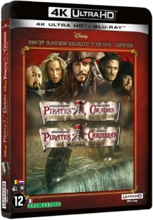 Pirates des Caraïbes : Jusqu'au bout du Monde (2007) de Gore Verbinski - Packshot Blu-ray 4K Ultra HD