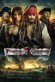 Pirates des Caraïbes : La Fontaine de jouvence (2011) de Rob Marshall - Affiche