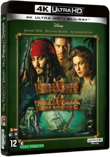 Pirates des Caraïbes : Le secret du coffre maudit (2006) de Gore Verbinski - Packshot Blu-ray 4K Ultra HD