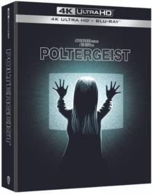 Poltergeist (1982) de Tobe Hooper - Édition boîtier SteelBook - Packshot Blu-ray 4K Ultra HD