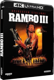 Rambo III (1988) de Peter MacDonald - Packshot Blu-ray 4K Ultra HD