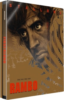 Rambo (1982) de Ted Kotcheff - Édition Collector Steelbook - Packshot Blu-ray 4K Ultra HD