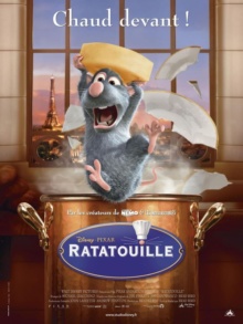 Ratatouille (2007) de Brad Bird, Jan Pinkava - Affiche
