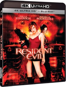 Resident Evil (2002) de Paul W.S. Anderson – Packshot Blu-ray 4K Ultra HD