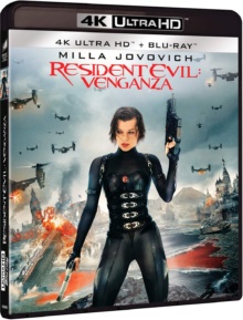Resident Evil : Retribution (2012) de Paul W.S. Anderson – Packshot Blu-ray 4K Ultra HD