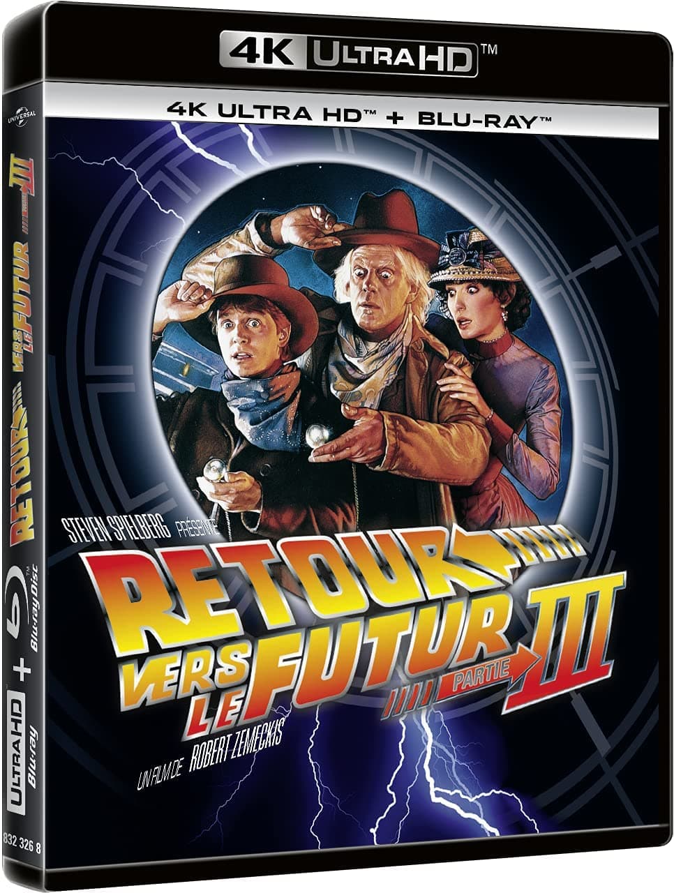 Retour vers le futur III - Blu-ray 4K Ultra HD + Blu-ray - Edition Blu-ray  4K UHD - DigitalCiné