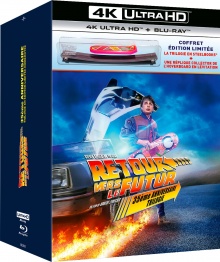 Retour vers le futur : Trilogie - Coffret Ultra collector Hoverboard numéroté - Steelbook – Packshot Blu-ray 4K Ultra HD