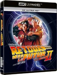 Retour vers le futur II (1989) de Robert Zemeckis - Packshot Blu-ray 4K Ultra HD