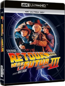 Retour vers le futur III (1990) de Robert Zemeckis - Packshot Blu-ray 4K Ultra HD