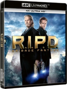 R.I.P.D. Brigade fantôme (2013) de Robert Schwentke - Packshot Blu-ray 4K Ultra HD