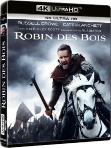 Robin des Bois (2010) (2010) de Ridley Scott - Packshot Blu-ray 4K Ultra HD