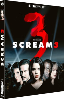 Scream 3 (2000) de Wes Craven - Packshot Blu-ray 4K Ultra HD