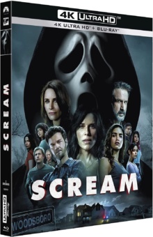 Scream (2022) de Matt Bettinelli-Olpin, Tyler Gillett - Packshot Blu-ray 4K Ultra HD