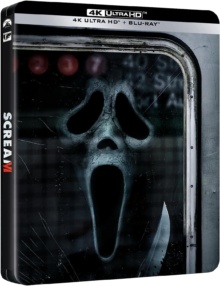Scream VI (2023) de Matt Bettinelli-Olpin, Tyler Gillett - Édition boîtier SteelBook - Packshot Blu-ray 4K Ultra HD