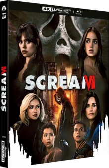 Scream VI (2023) de Matt Bettinelli-Olpin, Tyler Gillett - Packshot Blu-ray 4K Ultra HD