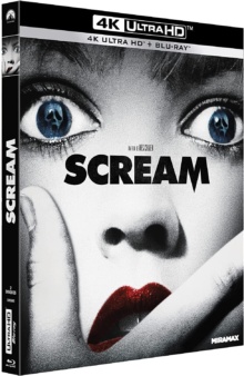 Scream (1996) de Wes Craven – Packshot Blu-ray 4K Ultra HD