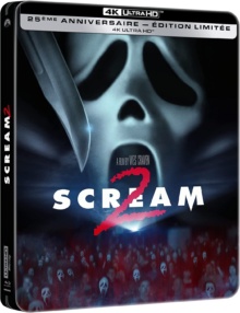 Scream 2 (1997) de Wes Craven - Édition boîtier SteelBook - Packshot Blu-ray 4K Ultra HD