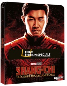 Shang-Chi et la Légende des Dix Anneaux (2021) de Destin Daniel Cretton - Édition Spéciale Fnac Steelbook – Packshot Blu-ray 4K Ultra HD