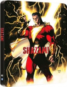 Shazam! (2019) de David F. Sandberg - Édition Comic Steelbook - Packshot Blu-ray 4K Ultra HD